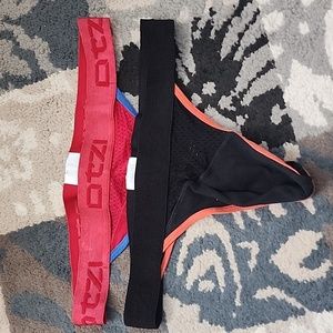 2 OTZI thongs